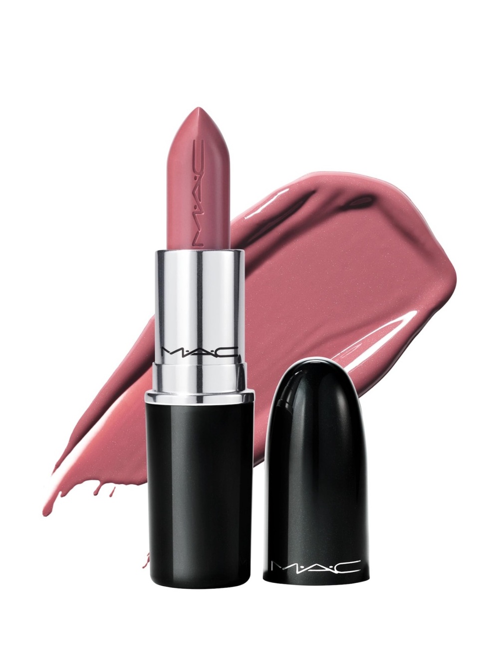 MAC Lustreglass Sheer-Shine Lipstick 524 Syrup